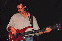 Jim Belt with the Modulus 5 String Bass